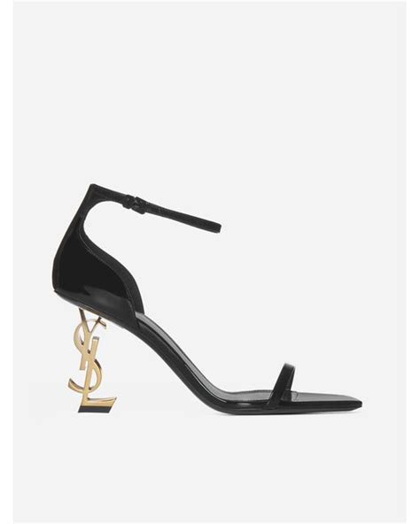 ysl opyum strappy sandals|ysl opyum sandals 85mm.